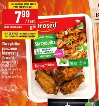 Polomarket Skrzydełka pieczone klasyczne Drosed Roldrob, 350 g oferta