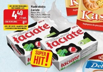 Polomarket Masło ekstra Łaciate Mlekpol, 200 g oferta