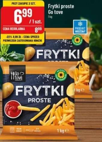 Polomarket Frytki proste Go tove 1 kg oferta
