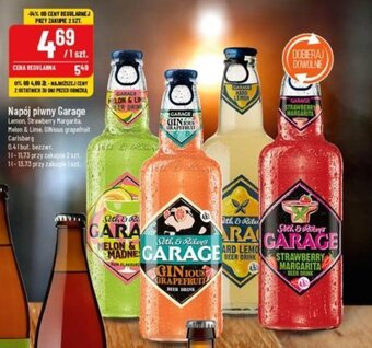 Polomarket Napój piwny Garage 400 ml oferta