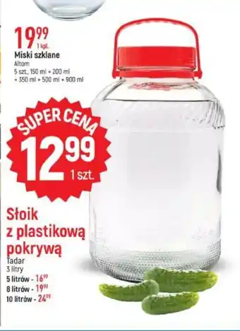 E.Leclerc Tadar Słoik z plastikową pokrywą 3l oferta