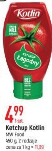 E.Leclerc MW Food Ketchup Kotlin 450g oferta