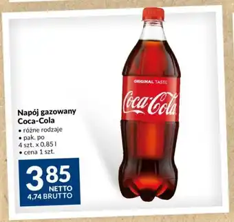 Makro Coca-Cola Napój gazowany 0,85l oferta