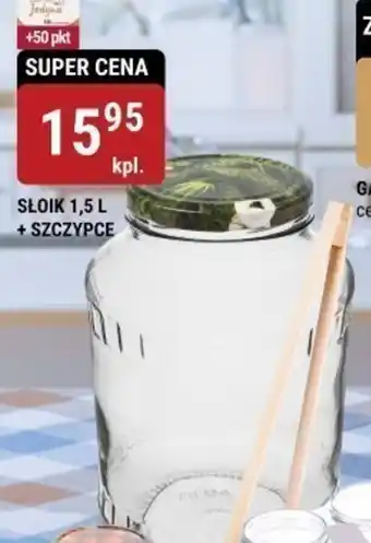 bi1 SŁOIK 1,5 L + SZCZYPCE oferta