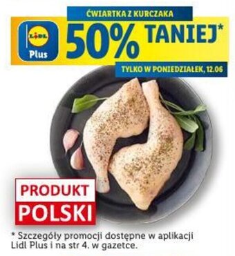 Lidl ĆWIARTKA Z KURCZAKA oferta