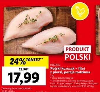 Polski kurczak - filet z piersi, porcja rodzinna 1 kg