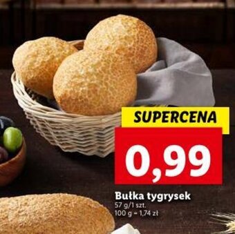Lidl Bułka tygrysek 57 g oferta
