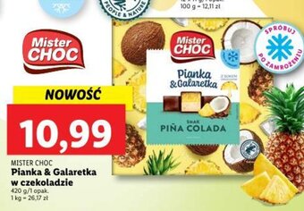 Lidl MISTER CHOC Pianka & Galaretka w czekoladzie 420 g oferta