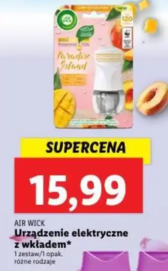 Lidl AIR WICK Urządzenie elektryczne z wkładem oferta