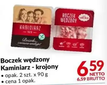 Makro Boczek wędzony Kaminiarz - krojony 2 x 90g oferta