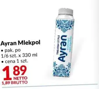 Makro Ayran Mlekpol 330ml oferta