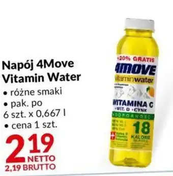 Makro Napój 4Move Vitamin Water 0,667 l oferta