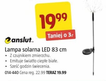 Jula Lampa solarna LED 83 cm oferta