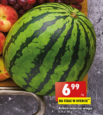 Biedronka Arbuz mini 1kg oferta
