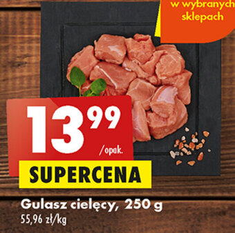 Biedronka Gulasz cielęcy, 250 g oferta