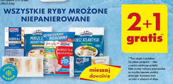 Biedronka WSZYSTKIE RYBY MROŻONE NIEPANIEROWANE oferta