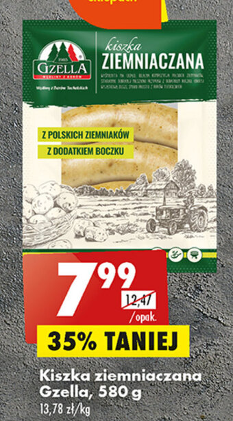 Biedronka Kiszka ziemniaczana Gzella, 580 g oferta