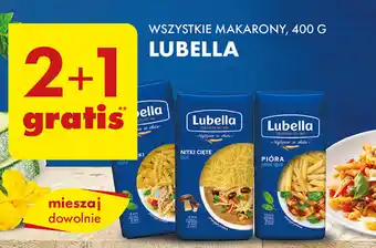 Biedronka WSZYSTKIE MAKARONY LUBELLA 400g oferta