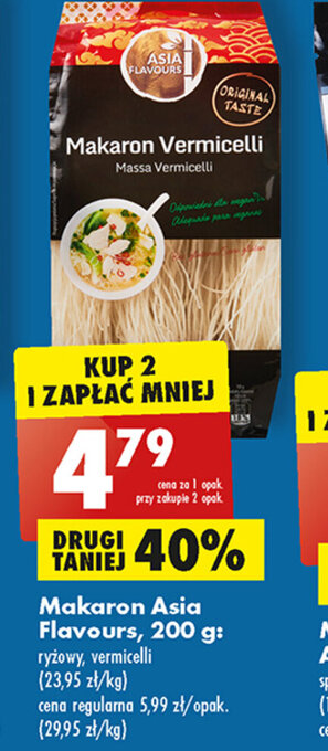 Biedronka Makaron Asia Flavours, 200 g oferta