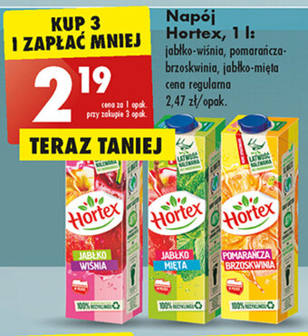 Biedronka Napój Hortex, 1l oferta
