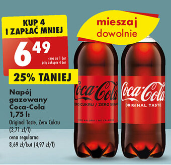 Biedronka Napój gazowany Coca-Cola 1.75l oferta