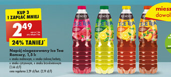 Biedronka Napój niegazowany Ice Tea Remsey, 1,5 l: oferta