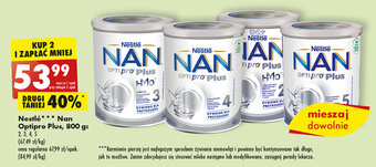 Biedronka Nestlé *** Nan Optipro Plus, 800 g: 2, 3, 4, 5 oferta