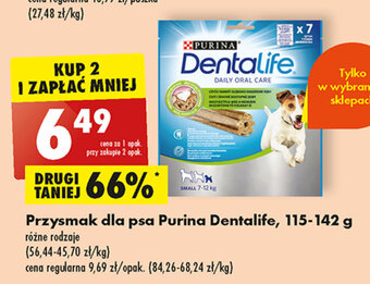 Biedronka Przysmak dla psa Purina Dentalife, 115-142 g oferta