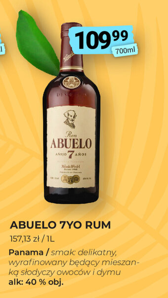 Al.Capone Abuelo 7YO Rum 700ml oferta