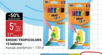 bi1 Kredki Tropicolor 12 kolorów oferta