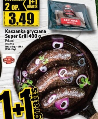 Topaz Kaszanka gryczana Super Grill 400 g oferta