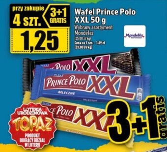 Topaz Wafel Prince Polo XXL 50 g Mondelez oferta