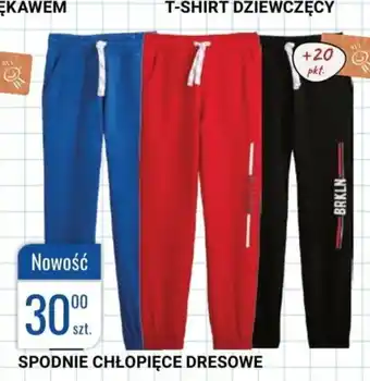 bi1 Spodnie chłopięce dresowe oferta