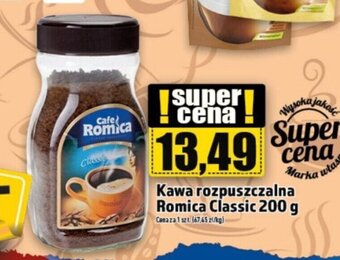 Topaz Kawa rozpuszczalna Romica Classic 200 g oferta