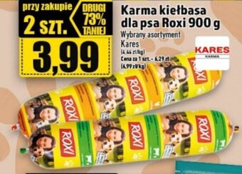 Topaz Karma kiełbasa dla psa Roxi 900 g oferta