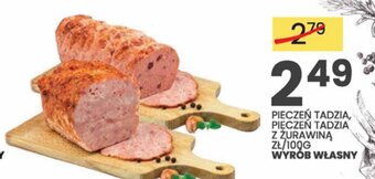 Wafelek PIECZEŃ TADZIA, PIĘCZEŃ TADZIA Z ŻURAWINĄ 100G WYRÓB WŁASNY oferta