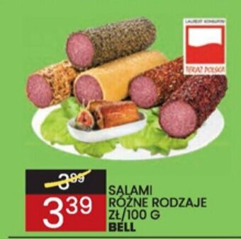 Wafelek SALAMI 100 G BELL oferta