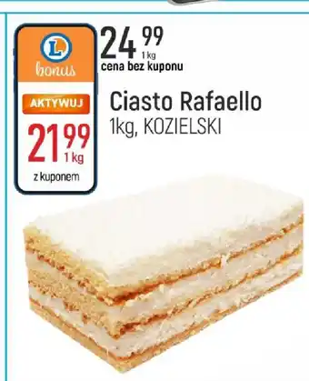 E.Leclerc Ciasto rafaello kozielski oferta