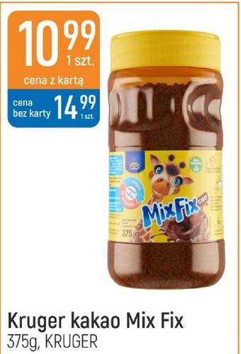 E.Leclerc Kakao rozpuszczalne kruger mix fix oferta