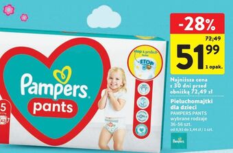 Intermarche Pieluchomajtki 5 pampers pants oferta