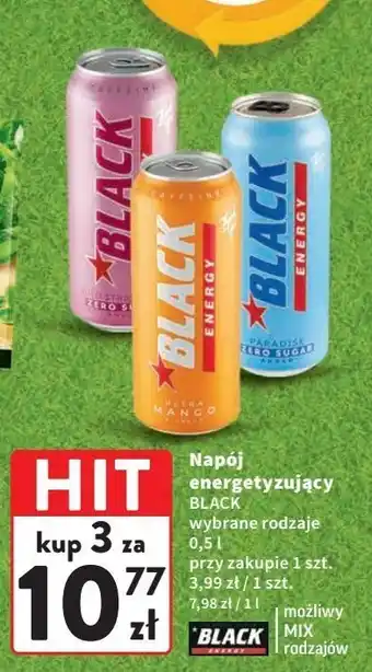 Intermarche Napój energetyczny mango black energy oferta