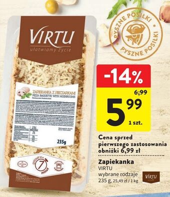 Intermarche Zapiekanka z pieczarkami virtu oferta