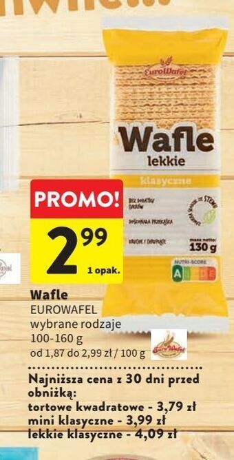 Intermarche Wafle mini eurowafel oferta