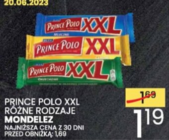 Wafelek PRINCE POLO XXL MONDELEZ oferta