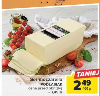 Carrefour Ser mozzarella podlasiak oferta