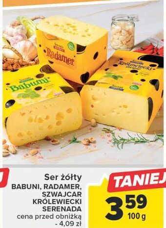 Carrefour Ser szwajcar królewiecki serenada oferta