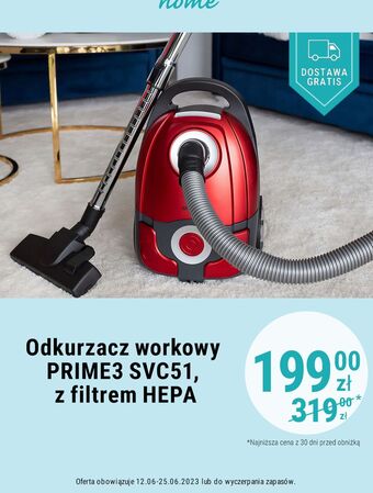 Biedronka Odkurzacz svc51 prime3 oferta