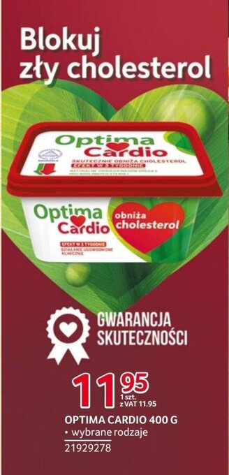 Selgros OPTIMA CARDIO 400 G oferta