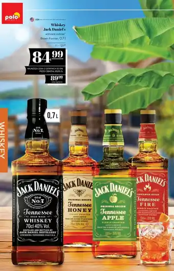 Polomarket Whiskey Jack Daniel's 0,7 l oferta