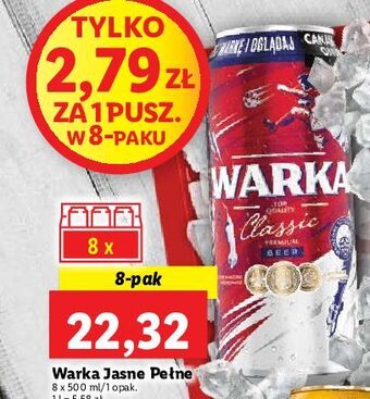 Lidl Piwo warka oferta
